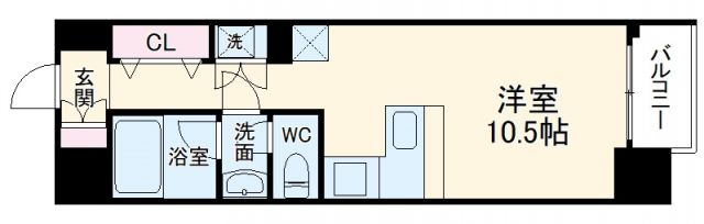 泉アパートメントの間取り