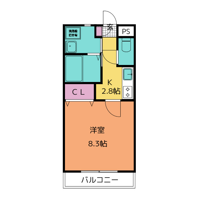 ヴァンベール野白の間取り