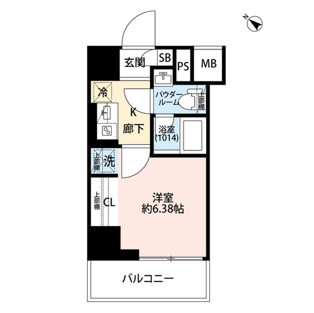 プレール・ドゥーク川口並木の間取り