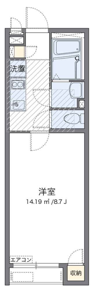 ミランダＪＩＮIVの間取り