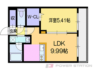 ラシュエットαIIIの間取り