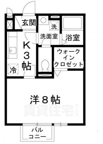 ロイヤルコート2の間取り