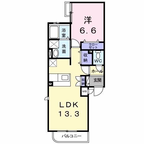 ジラソーレの間取り