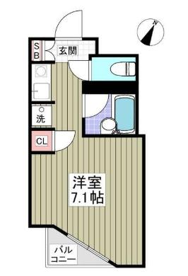 パワーク調布の間取り