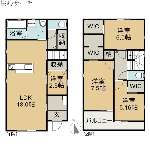 三重県桑名市大字江場（一戸建）の賃貸物件の間取り