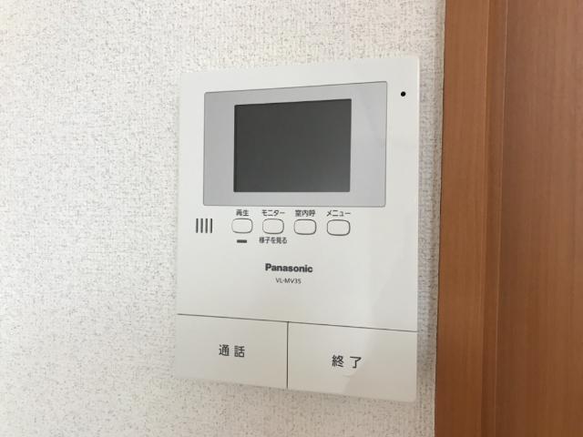 セキュリティ　カメラ付インターホン