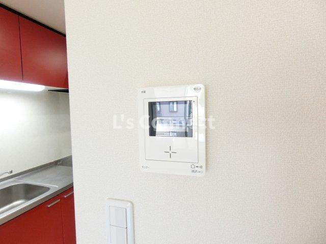 セキュリティ　突然の来客時もＴＶモニターホンでしっかり確認。