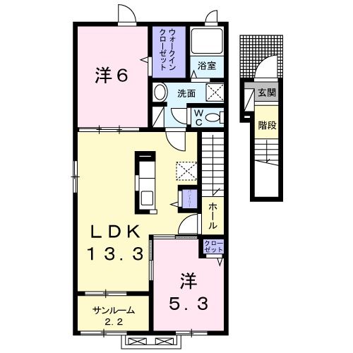 グランディールクローバー_間取り_0