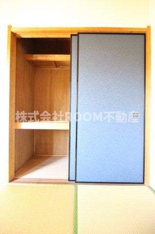 収納　十分な収納スペースがあります
