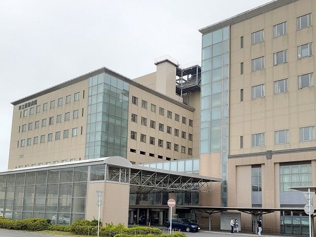 病院　市立函館病院（病院）まで1000m