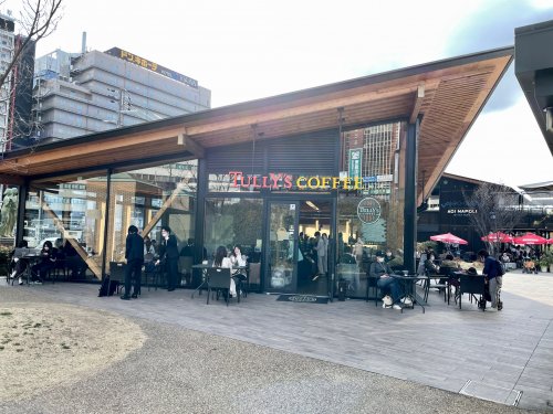 飲食店　タリーズコーヒー 天王寺公園店（飲食店）まで558m