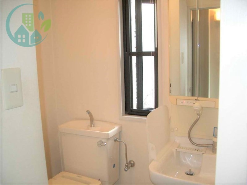 洗面設備　エルデ六甲(冷蔵庫、電子レンジ付、レディースマンション)