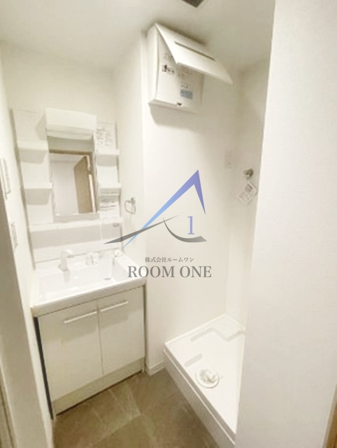 洗面設備　洗面台です。