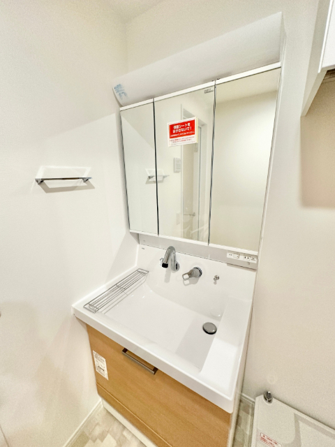 洗面設備　※１０１号室のお写真です