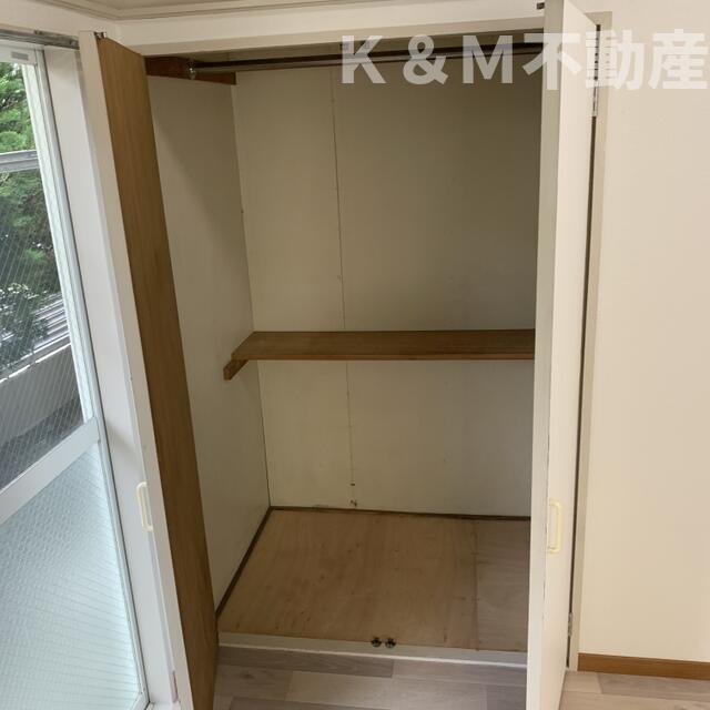 収納　大きなスペースがあり、収納には困りません