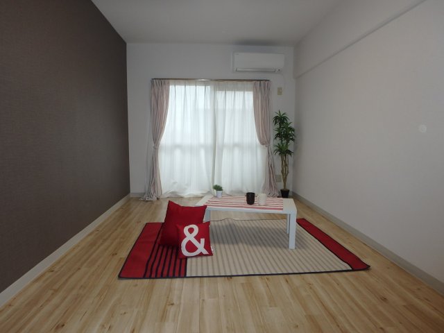 居室・リビング　岡山市北区今　SKマンション　1K　洋室