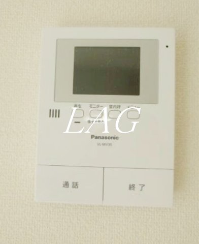 セキュリティ　モニター付きインターホンです。