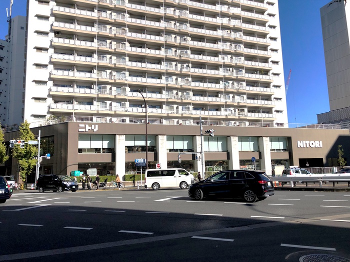 ホームセンター　ニトリ中目黒店（ホームセンター）まで600m