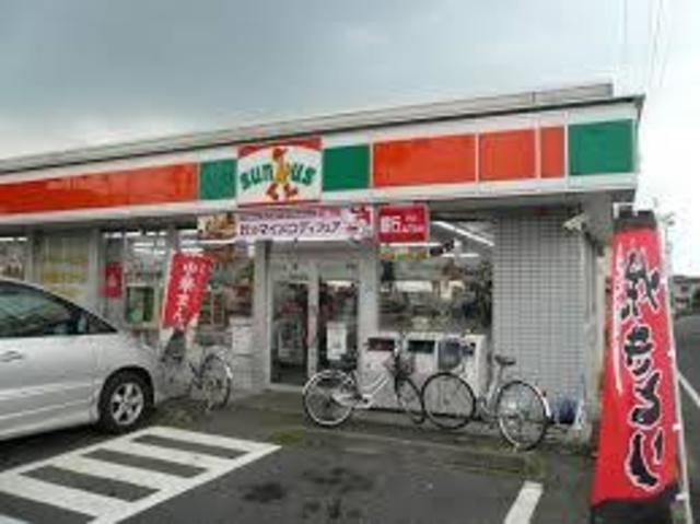 コンビニ　サンクスあきる野インター店（コンビニ）まで383m