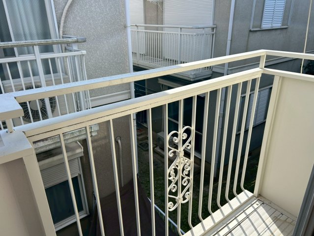 バルコニー　陽当たり良好なバルコニーです