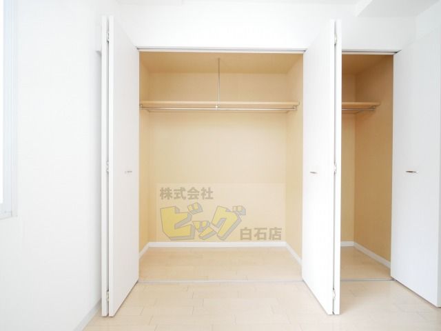 収納　各部屋にクローゼット完備しています♪