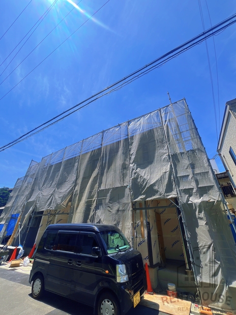 建物外観　外観（建設中）