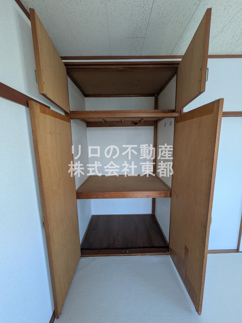 収納　奥行のある収納付です！増えがちな荷物をもスッキリ収納できます