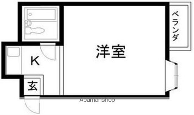 セレーナ土生の間取り写真