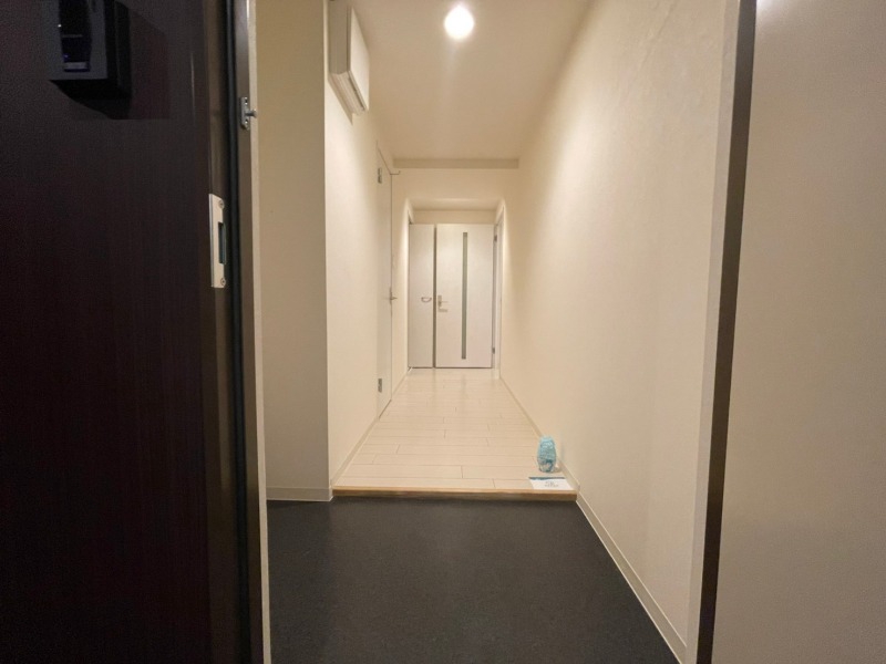 玄関　玄関から見た景色はこちらです。イメージできますか。