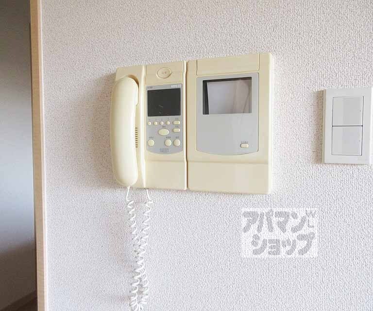 セキュリティ　モニター付き・