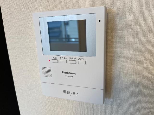 セキュリティ　カメラ付インターホン（イメージ）