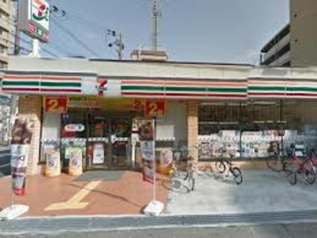 コンビニ　セブンイレブン東大阪長栄寺店（コンビニ）まで730m
