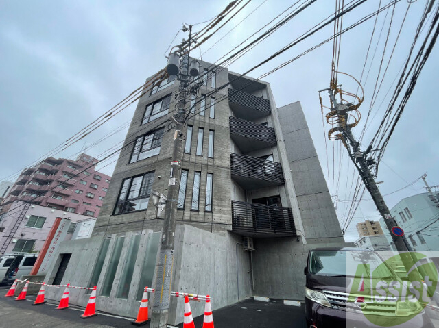 建物外観　札幌市中央区南９条西「シャトーライフ中島公園１」