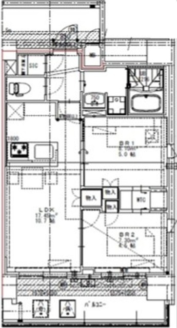 S-RESIDENCE錦糸町パークサイドの間取り写真