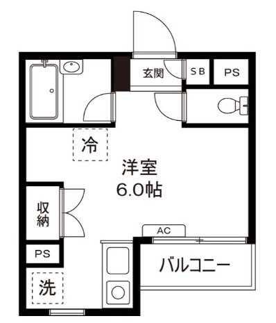 Muses旗の台の間取り写真