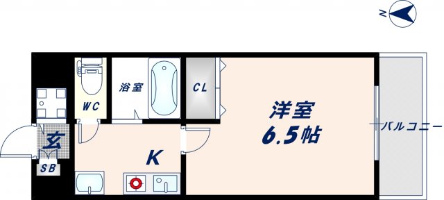 サンアーク深江橋の間取り写真