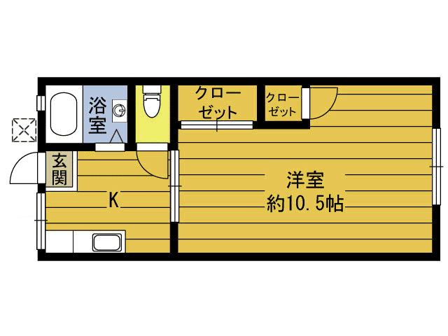 小倉ハイツの間取り写真