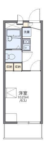 レオパレスクレール都島の間取り写真