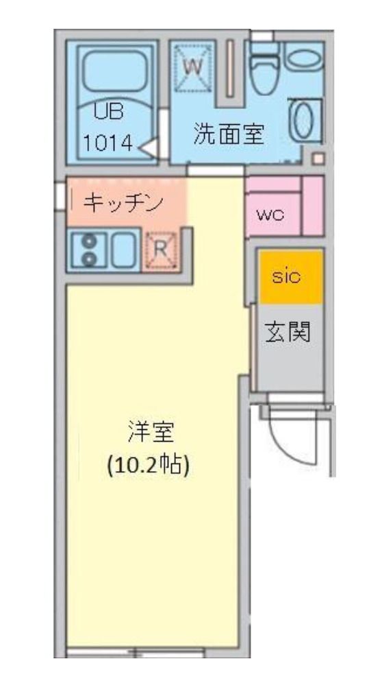ルーナクレシェンテ早稲田の間取り写真