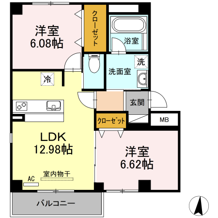 ファウストの間取り