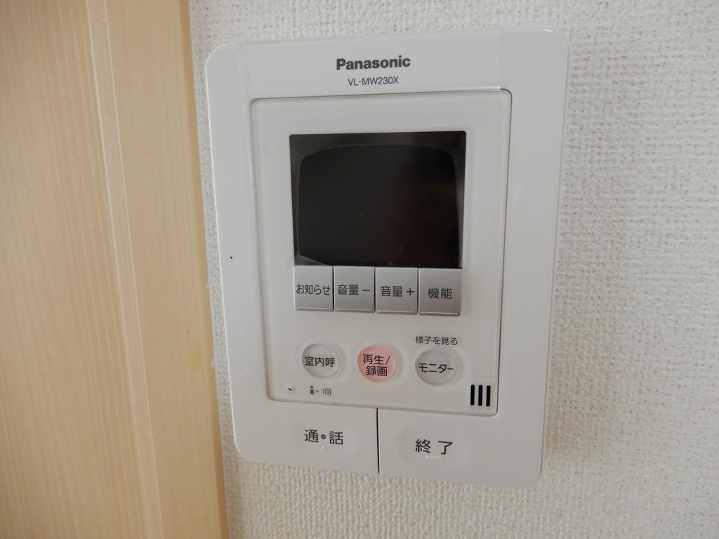 セキュリティ　TVモニター付インターフォン