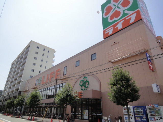 スーパー　ライフ百舌鳥店（スーパー）まで523m