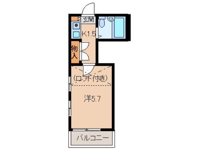 【西庄マンションの間取り】