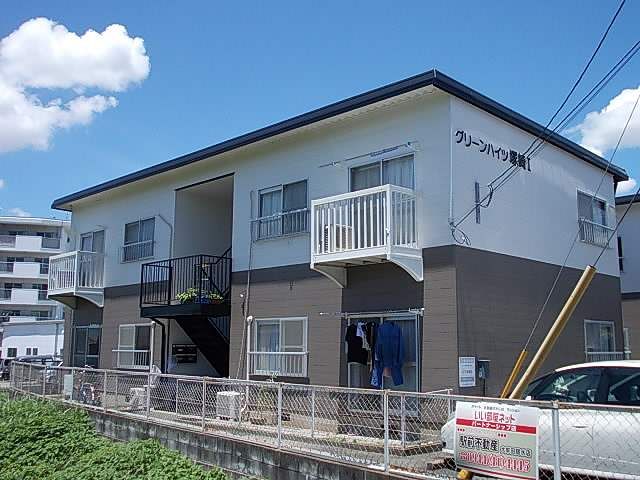 大牟田市大字宮部のアパートの建物外観