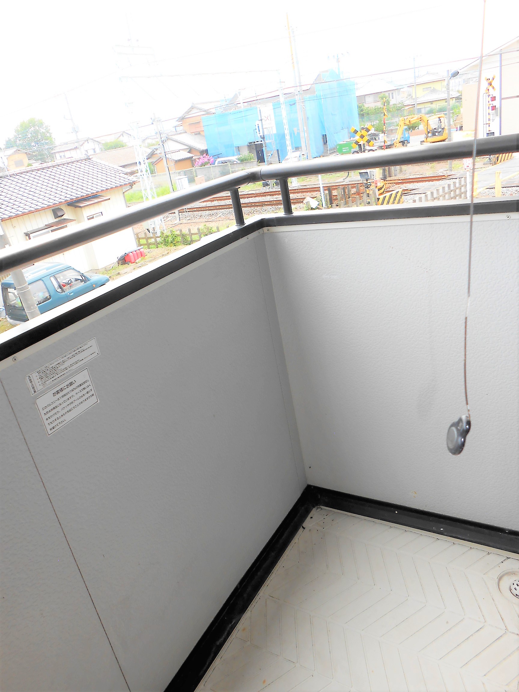 バルコニー　南面バルコニーです！日当たり良好！