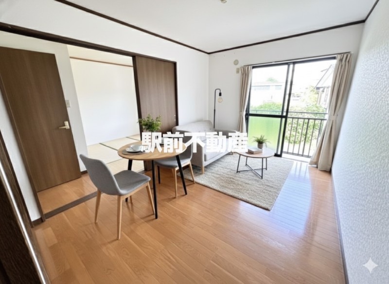 居室・リビング　ＡＩステージング画像です