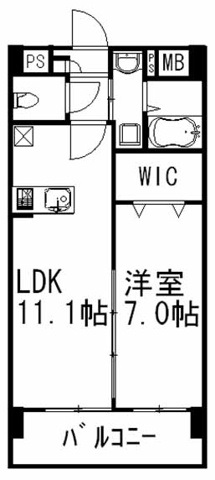 東京メトロ千代田線 千駄木駅 徒歩5分 6階建 築18年の間取り写真