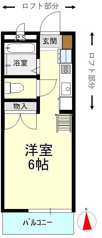 ピアランスつくば２１　Ａ棟の間取り