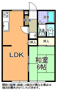 東第１１コーポの間取り