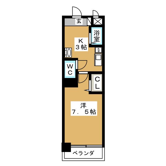 グレイス今池の間取り